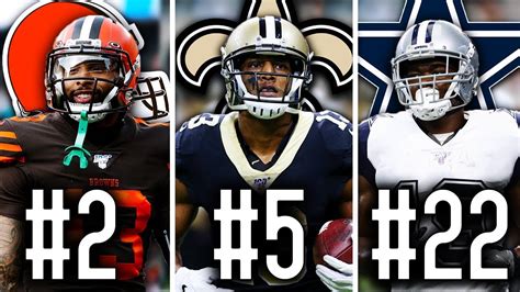 RANKED: The 40 Greatest Wide Receivers of All.